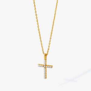 Collar Cruz Classy Perlé