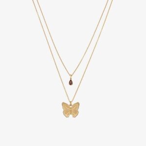 Collar Mariposa en Vuelo