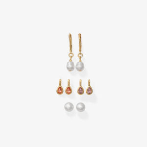 Set pendientes Mar de Perlas